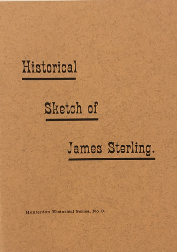 Historical and Genealogical Sketch of James Sterling
